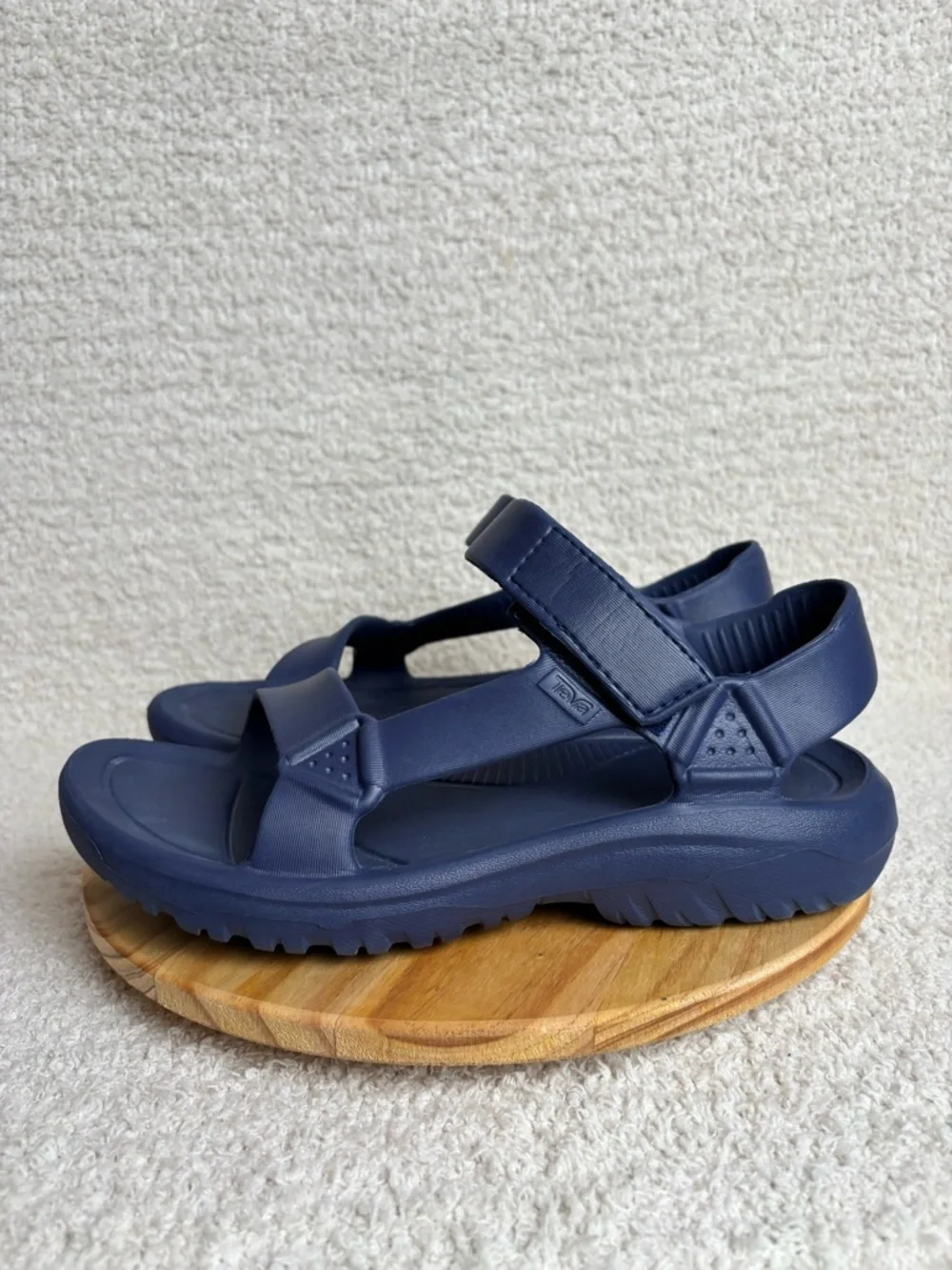 Teva Sandals Mens 7 Womens 9 Blue Hurricane Drift Strappy Open Toe Casual
